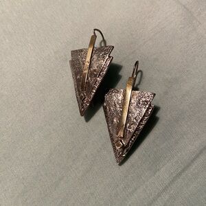 Artisan sterling earrings